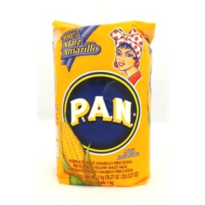 PAN PRECOOKED YELLOW CORN 1kg 