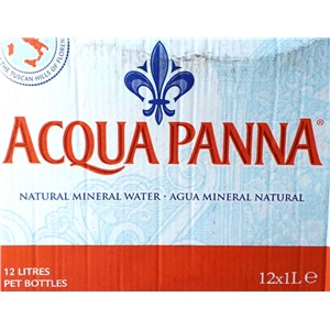 ACQUA PANNA MINERAL WATER PLASTIC 1L X 12