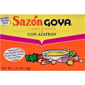 GOYA SAZON WITH SAFFRON 40g