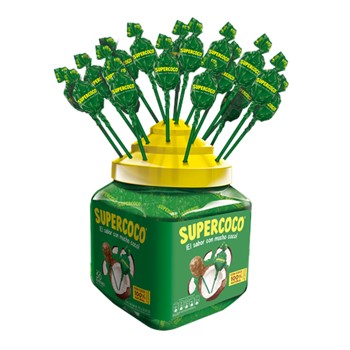 SUPERCOCO COCONUT LOLLIPOP x50 750g