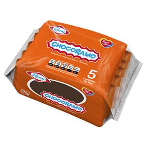 CHOCORAMO CHOCOLATE COATED CAKE 5 units 325g