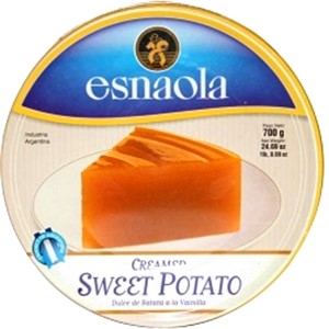 ESNAOLA SWEET POTATO Dulce de Batata VANILLA 700g