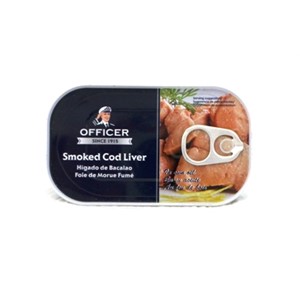 OFFICER SMOKED COD LIVER 120g